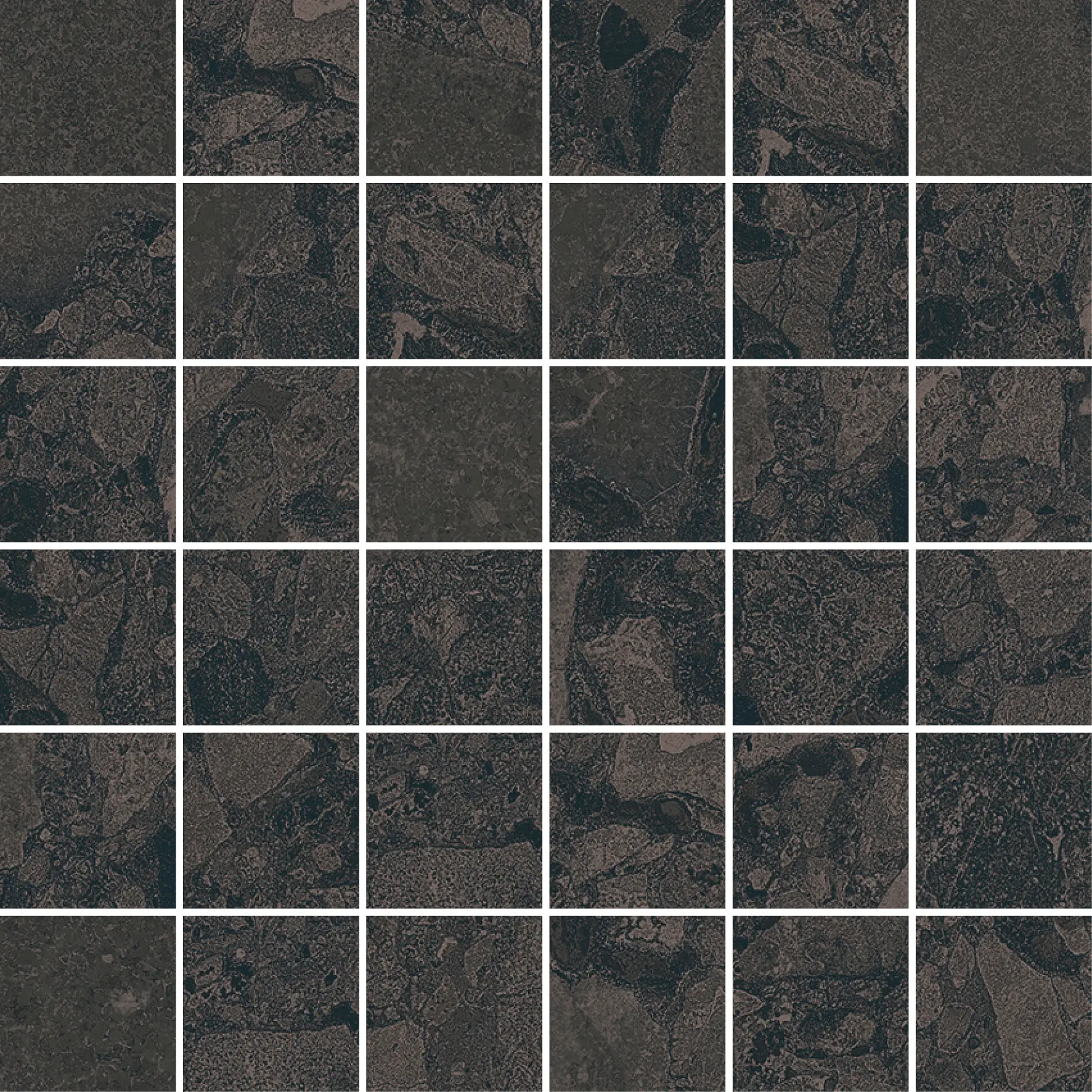 black mosaic tiles 30x30 Black Mosaic Space decorative wall tile