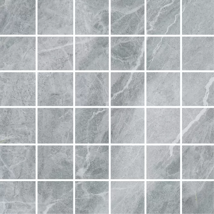R11 mosaic tiles 30x30 Lavagna Argento grey anti slip mosaic tile